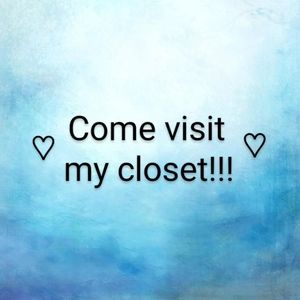 Come visit my closet!!!